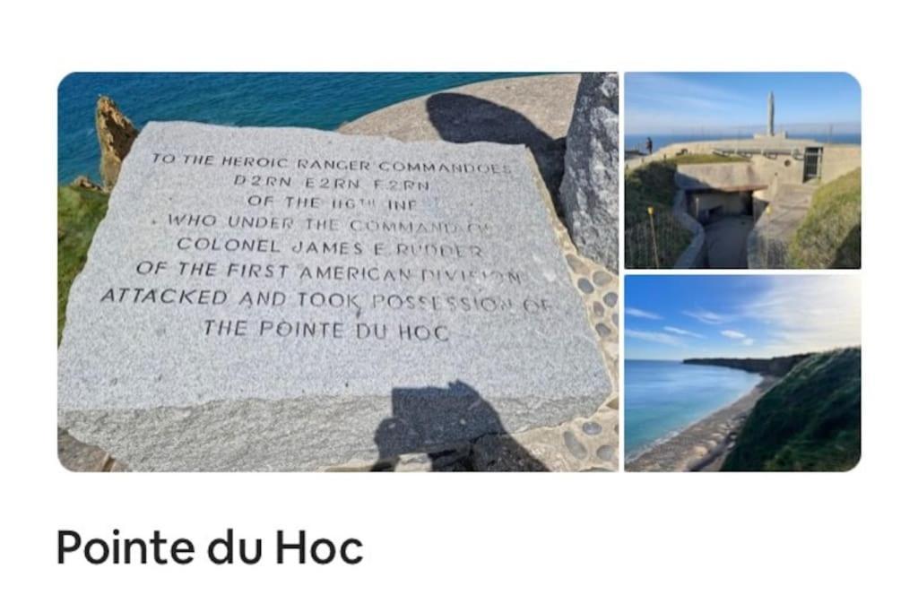 Au Coeur D'Omaha Beach- Colleville-Sur-Mer- Gite 2 Exterior foto