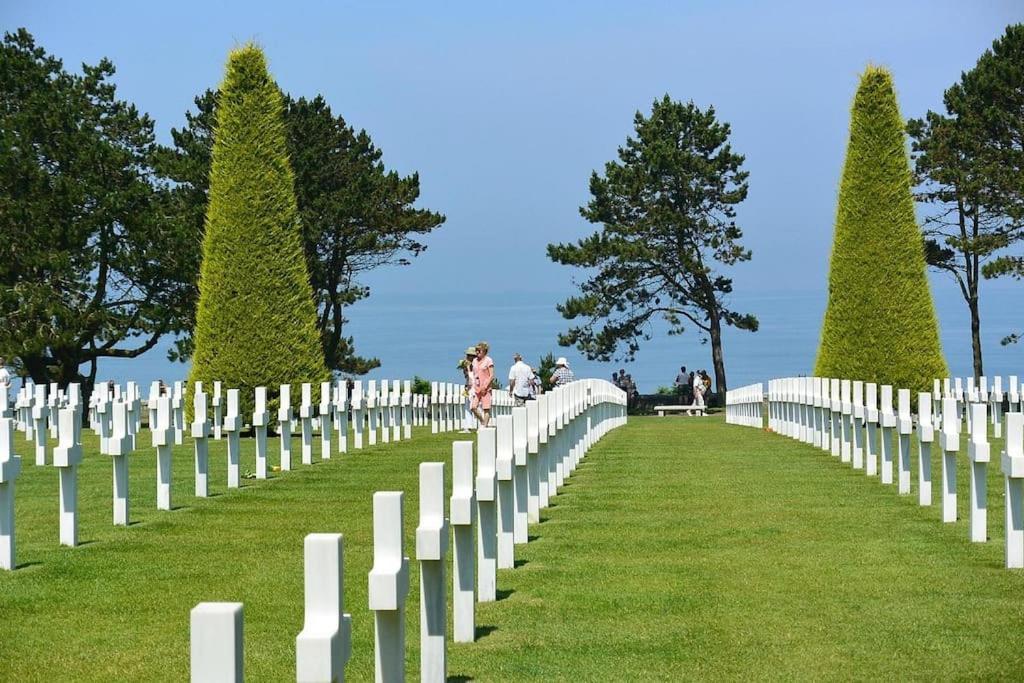 Au Coeur D'Omaha Beach- Colleville-Sur-Mer- Gite 2 Exterior foto